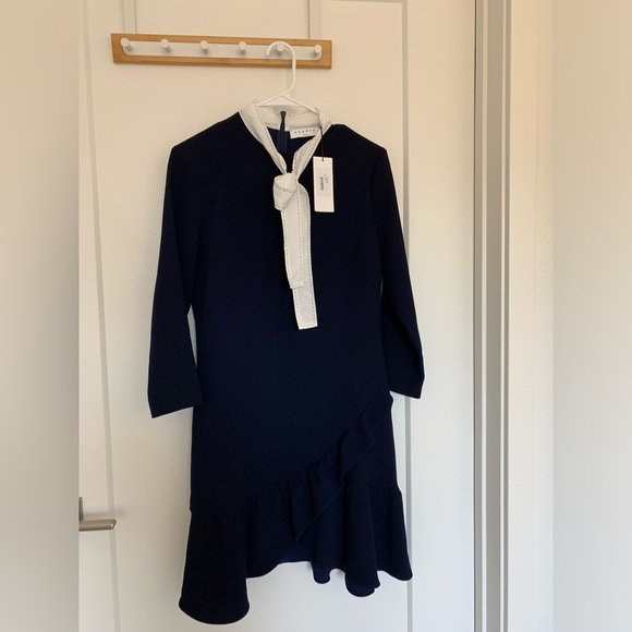 Sandro Ghalia front tie dress NWT - Picture 4 of 13